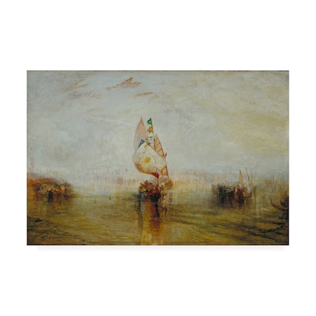 Turner 'The Sun Of Venice Going To Sea' Canvas Art,16x24